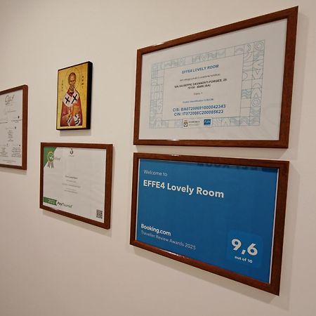 Effe4 Lovely Room Бари Экстерьер фото